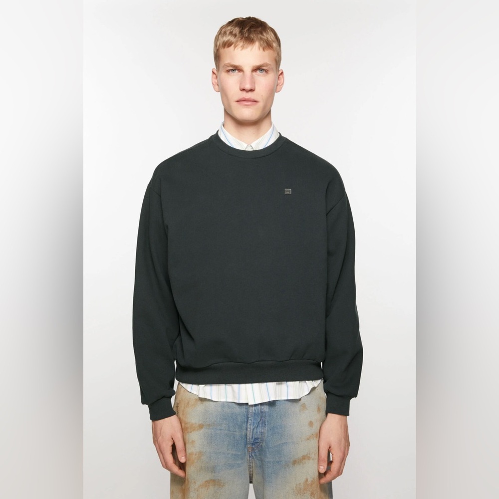 Acne studio women’s cream color crewneck sweater